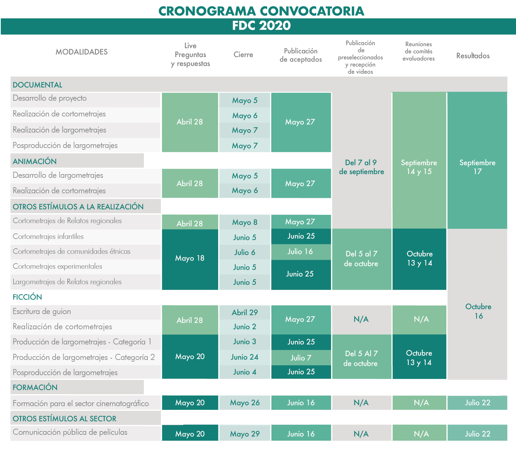 cronograma